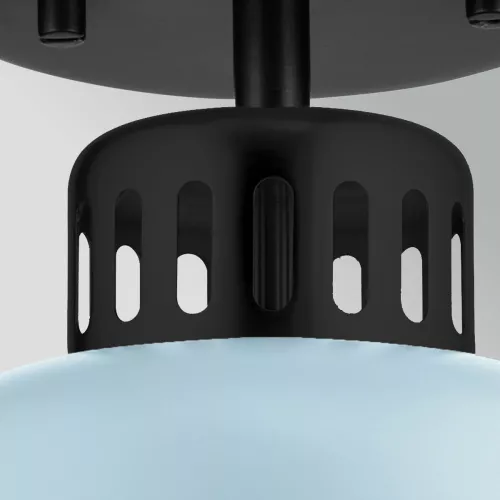 Lampa wisząca York - 1 źródło światła - Czarny