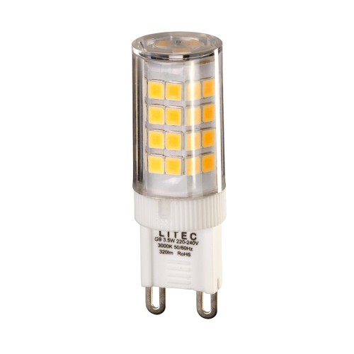 Żarówka Litec LED G9 - 3 W - Przezroczysta