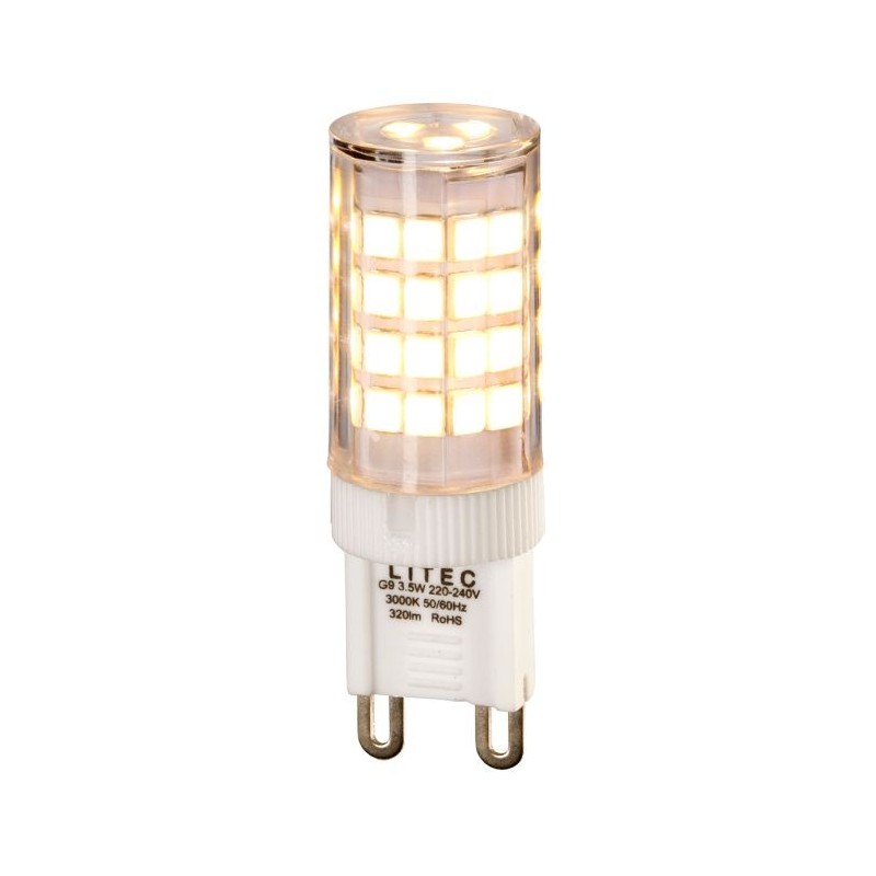 Żarówka Litec LED G9 - 3 W - Przezroczysta