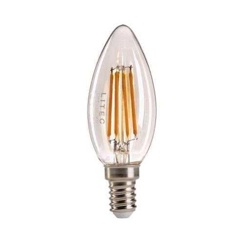 Żarówka Litec LED E14 - 4 W - Przezroczysta