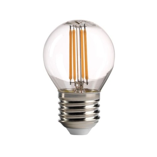 Żarówka Litec LED E27 - 4 W - Kulka - Przezroczysta