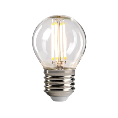 Żarówka Litec LED E27 - 4 W - Kulka - Przezroczysta