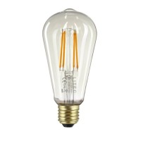 Żarówka Litec LED E27 - 7 W - Edison - Przezroczysta