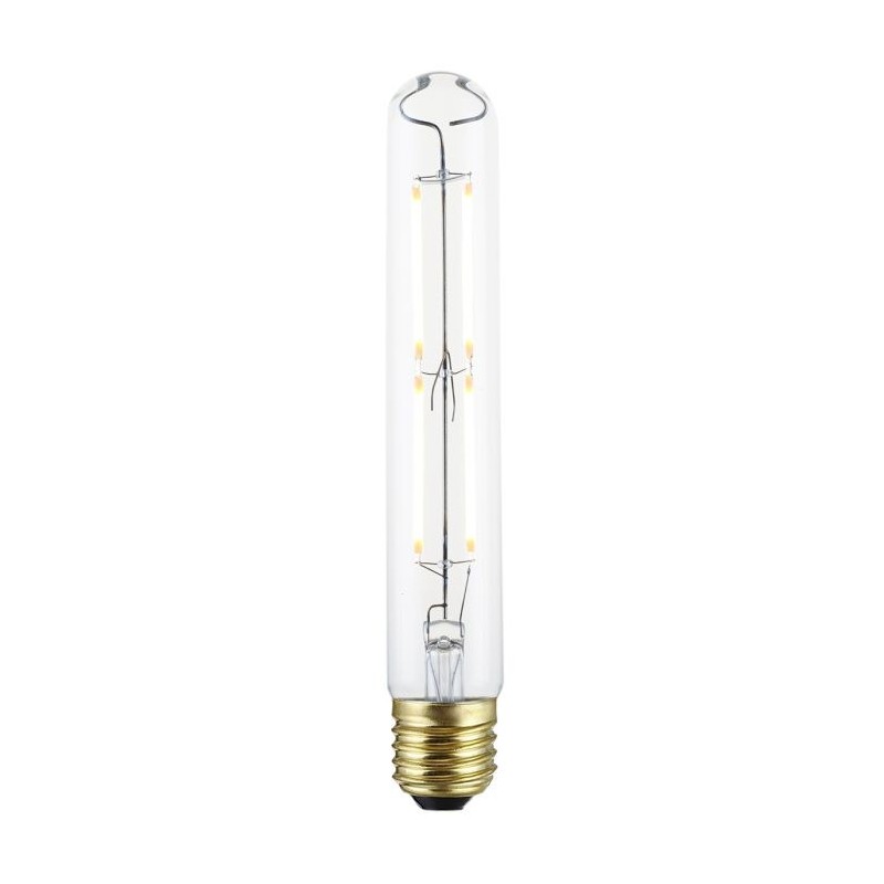 Duża żarówka Litec LED E27 - 7 W - Tuba - Przezroczysta
