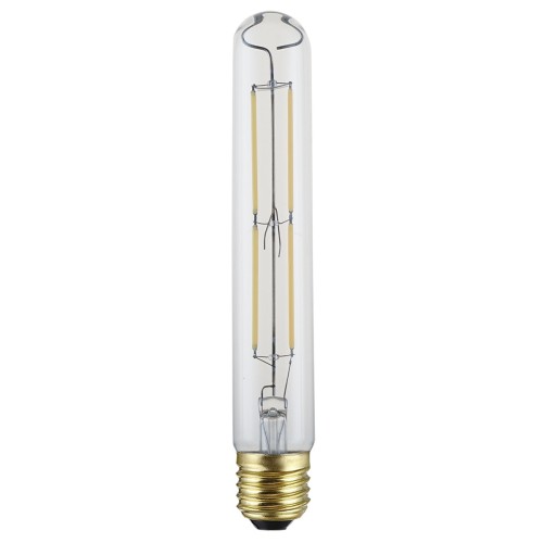 Duża żarówka Litec LED E27 - 7 W - Tuba - Przezroczysta