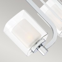 Półplafon Kolt - 3 źródła światła - Polerowany chrom