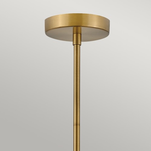 Średnia lampa wisząca Cedric - 2 źródła światła - Czarny