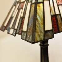 Mała lampa stołowa Inglenook - 1 źródło światła - Ciemnobrązowy