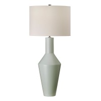 Lampa stołowa Leyton - 1 źródło światła - Jasnozielony