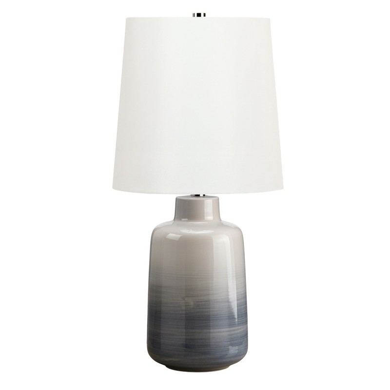 Mała lampa stołowa Bacari - 1 źródło światła - Niebieski, szary