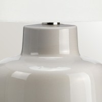 Mała lampa stołowa Bacari - 1 źródło światła - Niebieski, szary