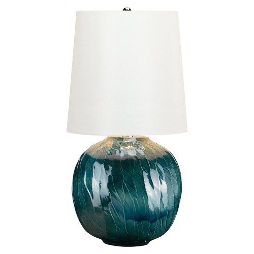 Lampa stołowa Blue Globe - 1 źródło światła - Niebieski