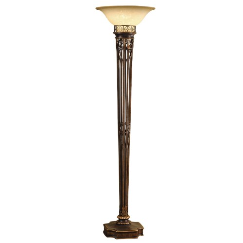 Lampa podłogowa Opera - 1 źródło światła - Florenckie złoto