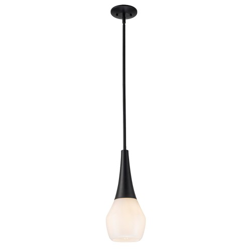 Lampa wisząca Deela - 1 źródło światła - Czarny
