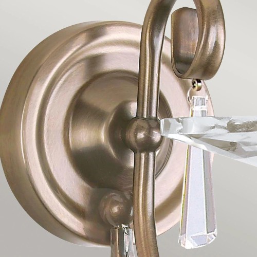 Kinkiet Aegean - 1 źródło światła - Postarzany mosiądz