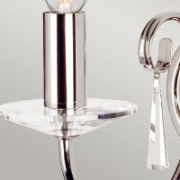 Kinkiet Aegean - 1 źródło światła - Polerowany nikiel