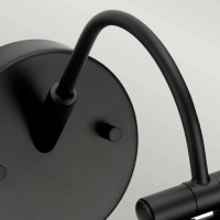 Mała obrazówka LED Alton - Czarny