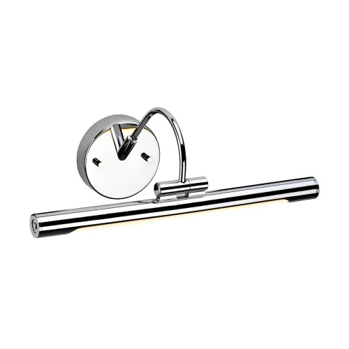 Mała obrazówka LED Alton - Polerowany chrom