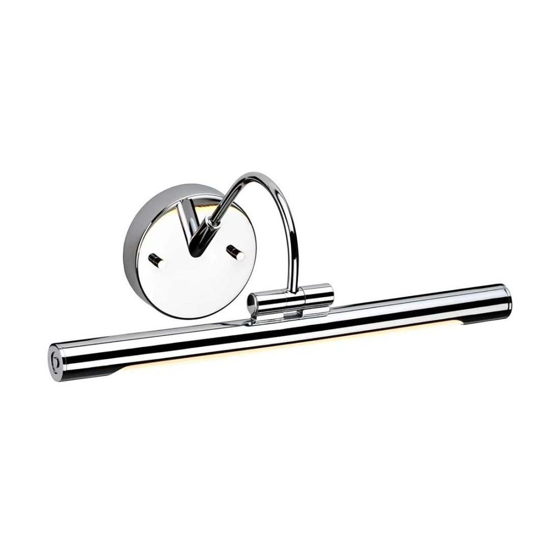 Mała obrazówka LED Alton - Polerowany chrom