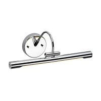 Mała obrazówka LED Alton - Polerowany chrom