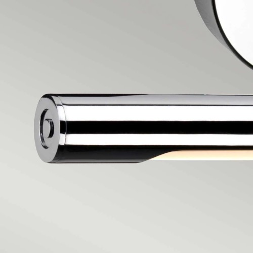 Mała obrazówka LED Alton - Polerowany chrom