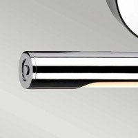 Mała obrazówka LED Alton - Polerowany chrom