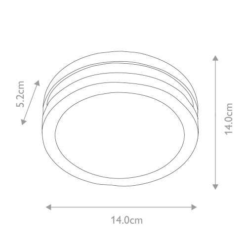 Latarnia naścienna Ano 1W - 1 źródło światła - Grafitowy