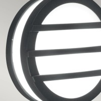 Latarnia naścienna Ano 2W - 1 źródło światła - Grafitowy