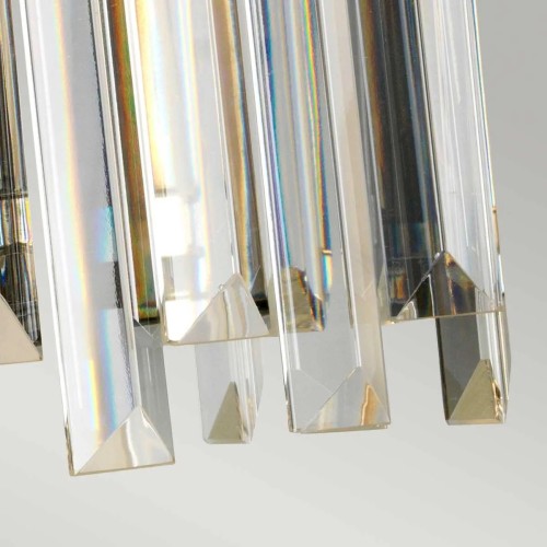 Kinkiet Aries - 1 źródło światła - Polerowany nikiel