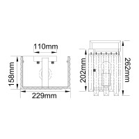 Kinkiet Aries - 1 źródło światła - Polerowany nikiel