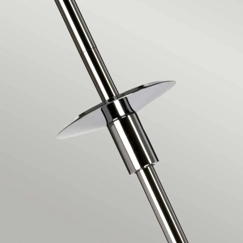 Lampa wisząca Agatha - 1 źródło światła - Polerowany chrom