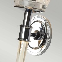 Kinkiet Agatha - 2 źródła światła - Polerowany chrom