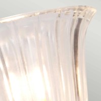 Kinkiet Carroll - 1 źródło światła - Polerowany mosiądz