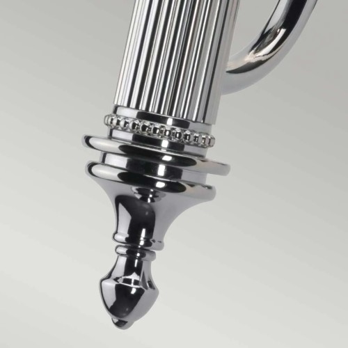 Kinkiet Carroll 1 - 1 źródło światła - Polerowany chrom