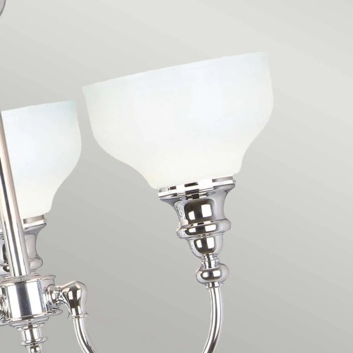 Półplafon Cheadle - 3 źródła światła - Polerowany chrom