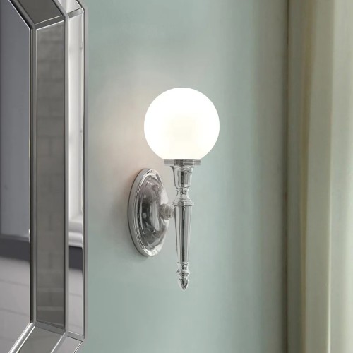 Kinkiet Dryden 4 - 1 źródło światła - Polerowany chrom