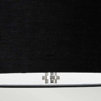 Półplafon Falmouth - 3 źródła światła - Polerowany chrom