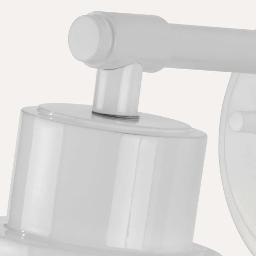 Kinkiet Morvah - 1 źródło światła - Biały