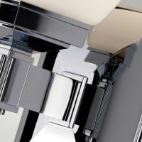 Kinkiet Shirebrook - 1 źródło światła - Polerowany chrom