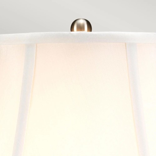 Lampa stołowa Blue Ginger Jar - 1 źródło światła - Niebieski, biały