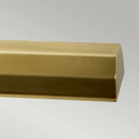 Duża obrazówka Chawton - 4 źródła światła - Postarzany mosiądz