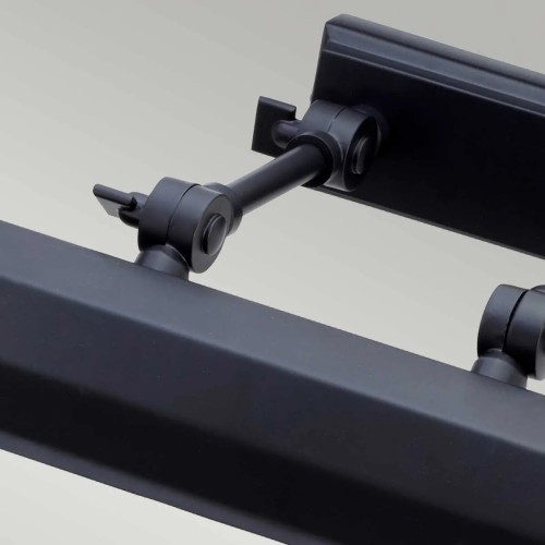 Duża obrazówka Chawton - 4 źródła światła - Czarny