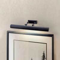 Duża obrazówka Chawton - 4 źródła światła - Czarny