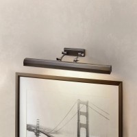 Duża obrazówka Chawton - 4 źródła światła - Ciemnobrązowy