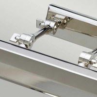 Duża obrazówka Chawton - 4 źródła światła - Polerowany nikiel