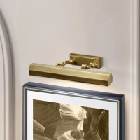 Średnia obrazówka Chawton - 2 źródła światła - Postarzany mosiądz