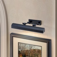 Średnia obrazówka Chawton - 2 źródła światła - Czarny