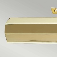 Średnia obrazówka Chawton - 2 źródła światła - Polerowany mosiądz