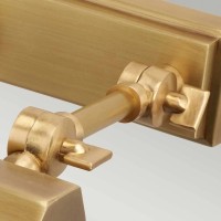 Mała obrazówka Chawton - 1 źródło światła - Postarzany mosiądz