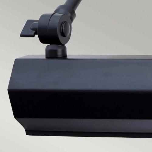 Mała obrazówka Chawton - 1 źródło światła - Czarny